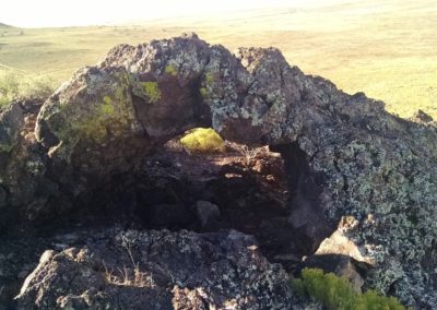 Volcanic arch near Black Volcano