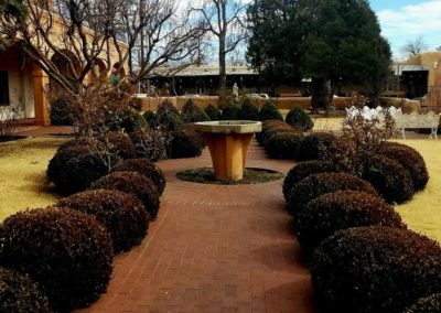 San Felipe Garden in Old Town Albuquerque