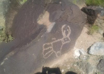 Petroglyph at Piedras Marcadas